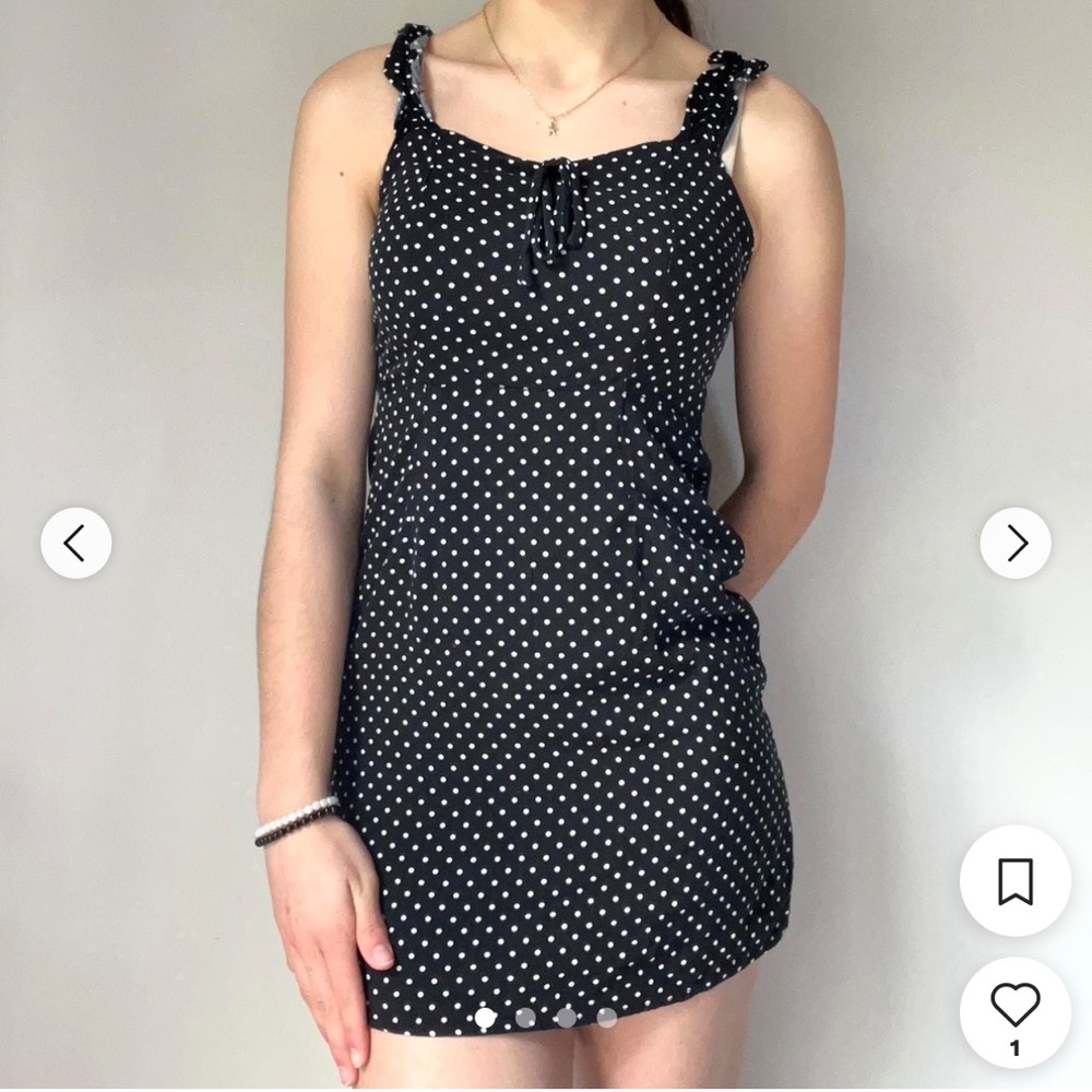 Altar'd State Polka Dot Mini Dress